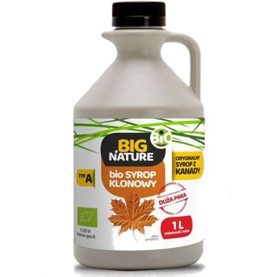 MIX BRANDS Sp. z o.o. Syrop Klonowy Bio 1 l - Big Nature MIX BRANDS Sp. z o.o. Syrop Klonowy Bio 1 l - Big Nature