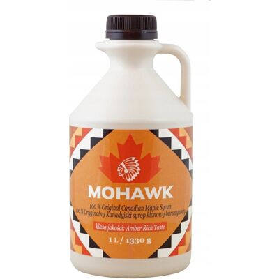 Syrop klonowy bursztynowy Amber Rich Taste 1L/1,32kg Mohawk Syrop klonowy bursztynowy Amber Rich Taste 1L/1,32kg Mohawk