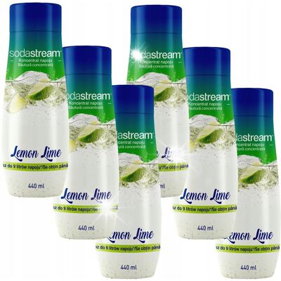 Inny producent Syrop koncentrat SodaStream Cytryna limonka 6 szt. Inny producent Syrop koncentrat SodaStream Cytryna limonka 6 szt.