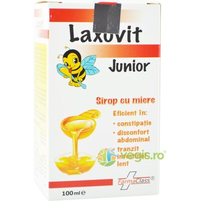 Inny producent Syrop Laxovit Junior z Miodem 100ml Inny producent Syrop Laxovit Junior z Miodem 100ml