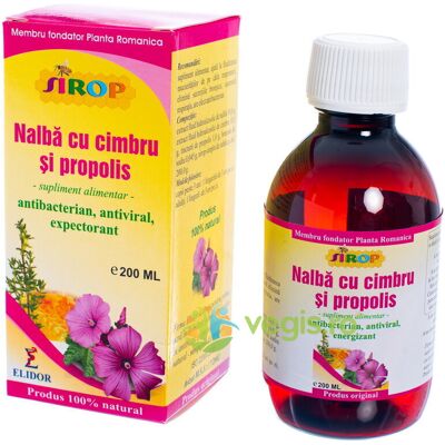 Inny producent Syrop Malwy Z Tymiankiem i Propolisem 200ml Inny producent Syrop Malwy Z Tymiankiem i Propolisem 200ml