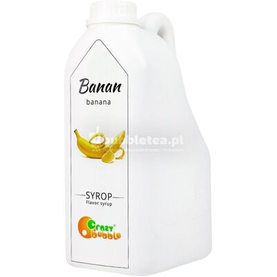 inna (Inny) Syrop o smaku bananowym 2,5 kg - Banana flavored syrup Crazy Bubble inna (Inny) Syrop o smaku bananowym 2,5 kg - Banana flavored syrup Crazy Bubble