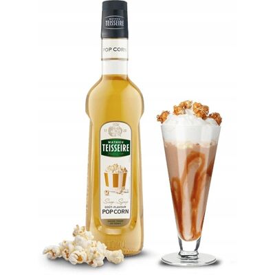Inny producent Syrop o smaku popcornu Teisseire 700 ml Inny producent Syrop o smaku popcornu Teisseire 700 ml