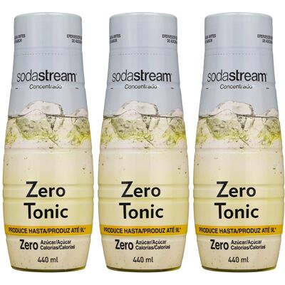 Syrop do saturatora SODASTREAM Tonic Zero, 3 szt. - 440 ml koncentrat bez cukru napój gazowany Syrop do saturatora SODASTREAM Tonic Zero, 3 szt. - 440 ml koncentrat bez cukru napój gazowany