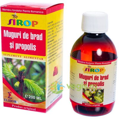 Inny producent Syrop z pąków jodły i propolisu 200ml Inny producent Syrop z pąków jodły i propolisu 200ml