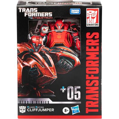 HASBRO - Cliffjumper - Gamer Edition - Deluxe - Action Figure HASBRO - Cliffjumper - Gamer Edition - Deluxe - Action Figure