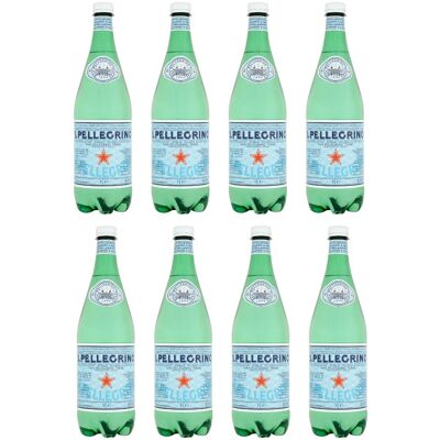 Włoska Woda Gazowana San Pellegrino Frizzante 8 X 1l Włoska Woda Gazowana San Pellegrino Frizzante 8 X 1l