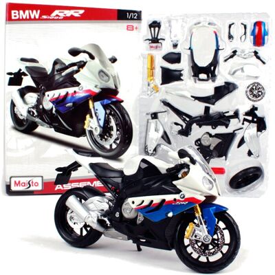 Bmw S1000 Rr Motocykl Motor 1:12 Model Do Składania Maisto Bmw S1000 Rr Motocykl Motor 1:12 Model Do Składania Maisto