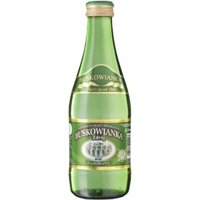 Uzdrowisko Krynica Buskowianka Zdrój Woda Mineralna Gazowana 20x330ml Butelka Szklana Uzdrowisko Krynica Buskowianka Zdrój Woda Mineralna Gazowana 20x330ml Butelka Szklana
