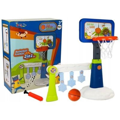 Lean Toys Dziecięcy Zestaw Do Koszykówki Gra Na Punkty Lean Toys Dziecięcy Zestaw Do Koszykówki Gra Na Punkty