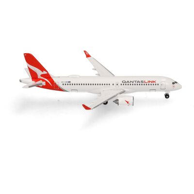 Herpa Model Samolotu Qantaslink Airbus A220-300, Skala 1/500, Model, Egzemplarz Kolekcjonerski, Bez Podstawki, Figurka Metalowa Herpa Model Samolotu Qantaslink Airbus A220-300, Skala 1/500, Model, Egzemplarz Kolekcjonerski, Bez Podstawki, Figurka Metalowa