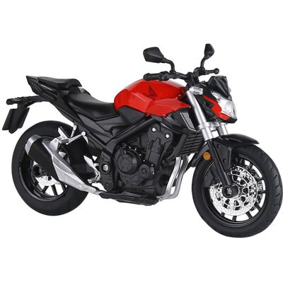 Huayi Motocykl Honda Cb400f Czerwony 1/12 Światła + Dźwięk Huayi Motocykl Honda Cb400f Czerwony 1/12 Światła + Dźwięk