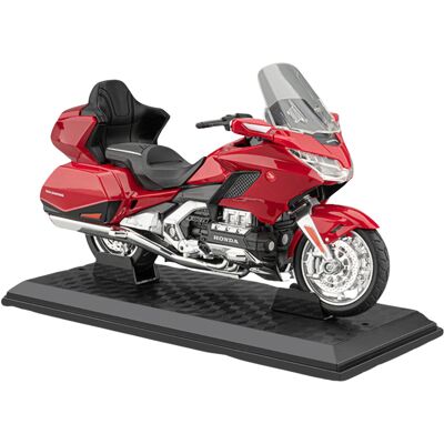Huayi Motocykl Honda Gl1800 Czerwony 1/12 Światła + Dźwięk Huayi Motocykl Honda Gl1800 Czerwony 1/12 Światła + Dźwięk