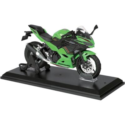 Huayi Motocykl Kawasaki Ninja 400 Zielony 1/12 Światła + Dźwięk Huayi Motocykl Kawasaki Ninja 400 Zielony 1/12 Światła + Dźwięk