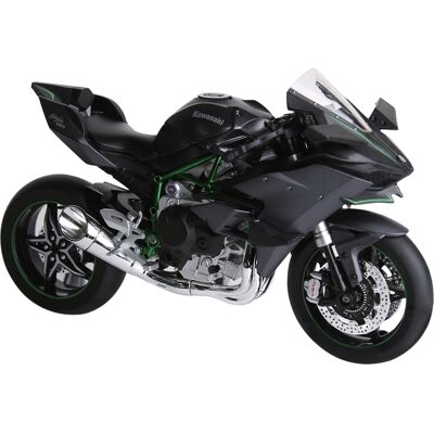 Huayi Motocykl Kawasaki Ninja H2r Szary 1/9 Światła + Dźwięk Huayi Motocykl Kawasaki Ninja H2r Szary 1/9 Światła + Dźwięk