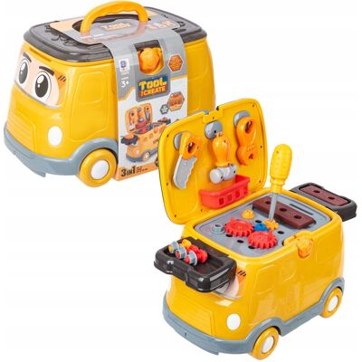Norimpex Jeździk Auto Van Warsztat Z Narzędziami Akcesoria Zabawka 3 W 1 Norimpex Jeździk Auto Van Warsztat Z Narzędziami Akcesoria Zabawka 3 W 1