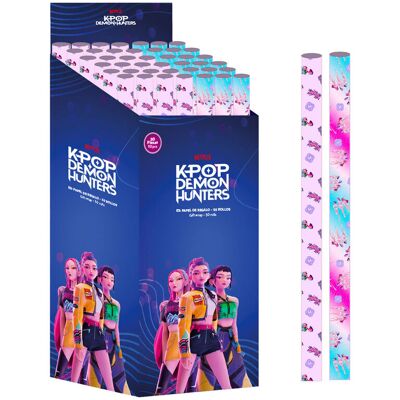 Safta Papier Do Pakowania Prezentów Kpop Demon Hunters – Mix Wzorów, Stationery Safta Papier Do Pakowania Prezentów Kpop Demon Hunters – Mix Wzorów, Stationery