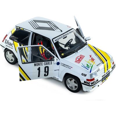 Solido Renault 5 Gt Turbo #19 Rallye Monte C 1:18 1810006 Solido Renault 5 Gt Turbo #19 Rallye Monte C 1:18 1810006