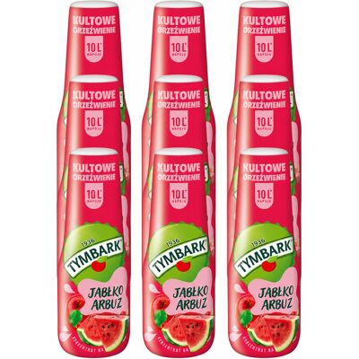 Syrop Koncentrat Do Saturatora Wody Napój Tymbark Jabłko Arbuz 500ml 9szt Syrop Koncentrat Do Saturatora Wody Napój Tymbark Jabłko Arbuz 500ml 9szt