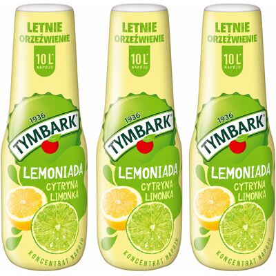 Syrop Koncentrat Saturatora Wody Napój Tymbark Cytryna Limonka 500ml X3 Syrop Koncentrat Saturatora Wody Napój Tymbark Cytryna Limonka 500ml X3