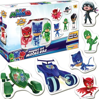 Lean Toys Zestaw 20 Kolorowych Magnesów Pidżamersi Na Lodówkę Lean Toys Zestaw 20 Kolorowych Magnesów Pidżamersi Na Lodówkę