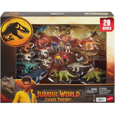 Mattel Zestaw Figurek Jurassic World Park Chaos Theory Exclusive Figurki 20 Szt Mattel Zestaw Figurek Jurassic World Park Chaos Theory Exclusive Figurki 20 Szt