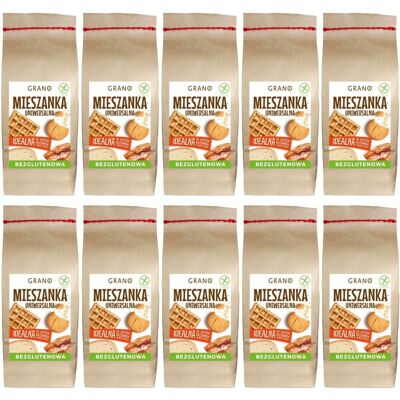 10 x Bezglutenowa mieszanka uniwersalna 1kg Grano 10 x Bezglutenowa mieszanka uniwersalna 1kg Grano