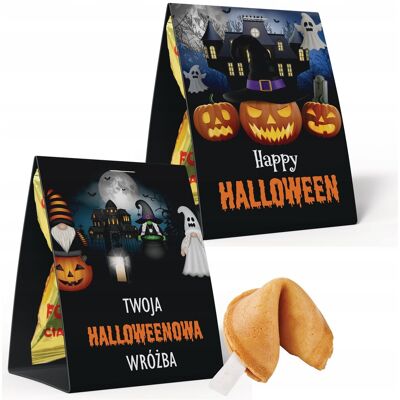 ROOTING 20X Ciasteczka Szczęścia Na Halloween Z Wróżbą Wróżby 20X Halloweenowe ROOTING 20X Ciasteczka Szczęścia Na Halloween Z Wróżbą Wróżby 20X Halloweenowe