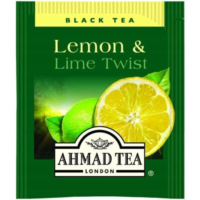 Inny producent Ahmad Tea Herbata Czarna Cytryna Limonka 500 kopert Lemon & Lime Inny producent Ahmad Tea Herbata Czarna Cytryna Limonka 500 kopert Lemon & Lime
