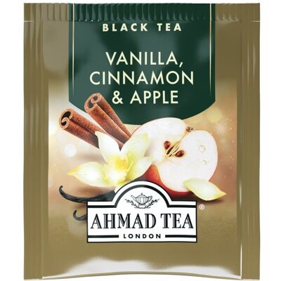 Ahmad Tea Vanilla, Cinnamon & Apple 500tbx2g Koperta Alu Ahmad Tea Vanilla, Cinnamon & Apple 500tbx2g Koperta Alu