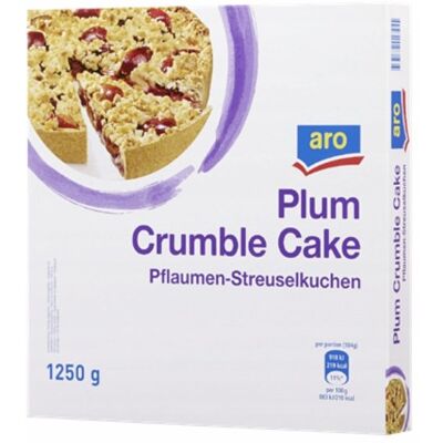 aro Ciasto ze śliwkami mrożone 1,25 kg aro Ciasto ze śliwkami mrożone 1,25 kg