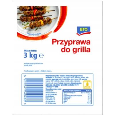 aro Przyprawa do grilla 3kg aro Przyprawa do grilla 3kg