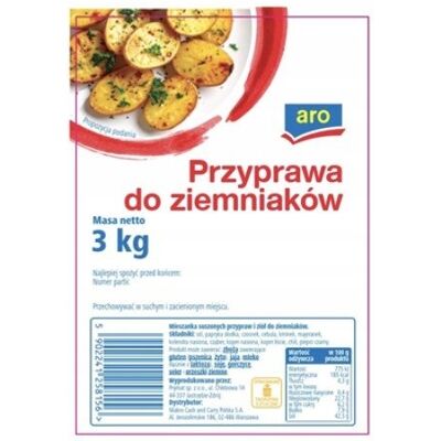 aro Przyprawa do ziemniaków 3 kg aro Przyprawa do ziemniaków 3 kg