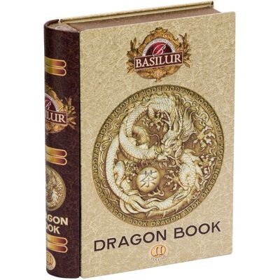 Basilur DRAGON TEA BOOK VOL. II herbata czarna cejlońska LIŚCIASTA książka PUSZKA - 100 g Basilur DRAGON TEA BOOK VOL. II herbata czarna cejlońska LIŚCIASTA książka PUSZKA - 100 g