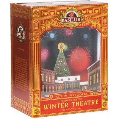 BASILUR Winter Theatre ACT IV - Czarna herbata liściasta, cejlońska Orange Pekoe 75g x1 BASILUR Winter Theatre ACT IV - Czarna herbata liściasta, cejlońska Orange Pekoe 75g x1