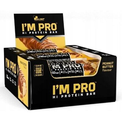 OLIMP Sport Nutrition - I'm pro protein bar - 40 g - 15 bars OLIMP Sport Nutrition - I'm pro protein bar - 40 g - 15 bars