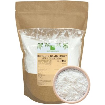 Green Essence Błonnik bambusowy 1 kg BF200 - KETO mąka bambusowa niskowęglowodanowa Green Essence Błonnik bambusowy 1 kg BF200 - KETO mąka bambusowa niskowęglowodanowa