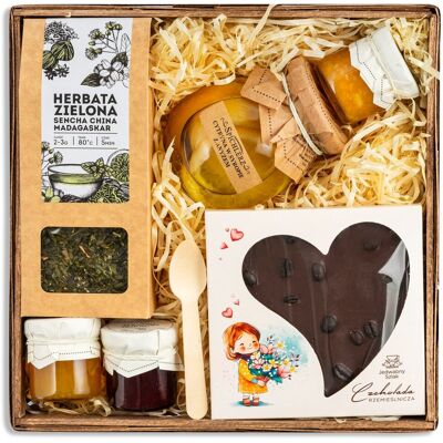 Jedwabny Szlak Box prezentowy UPOMINEK konfitura czekolada Jedwabny Szlak Box prezentowy UPOMINEK konfitura czekolada