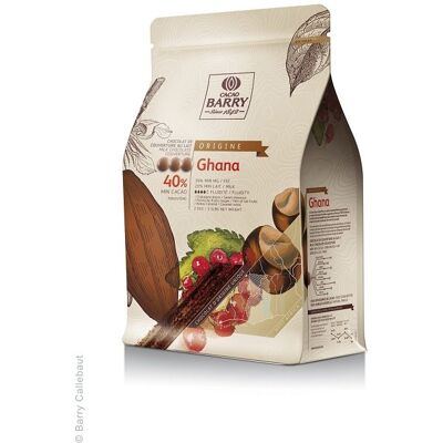 Callebaut Cacao Barry Ghana Czekolada Mleczna Origin 2,5 Kg Callebaut Cacao Barry Ghana Czekolada Mleczna Origin 2,5 Kg