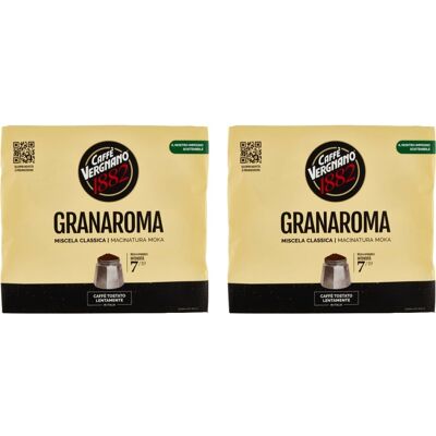 Caffe Vergnano Gran Aroma Kawa Mielona 2x500g Włoska Tradycja Aromat Intensywny Caffe Vergnano Gran Aroma Kawa Mielona 2x500g Włoska Tradycja Aromat Intensywny