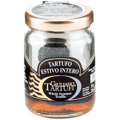 GIULIANO TARTUFI Całe czarne włoskie trufle letnie, 35 g GIULIANO TARTUFI Całe czarne włoskie trufle letnie, 35 g