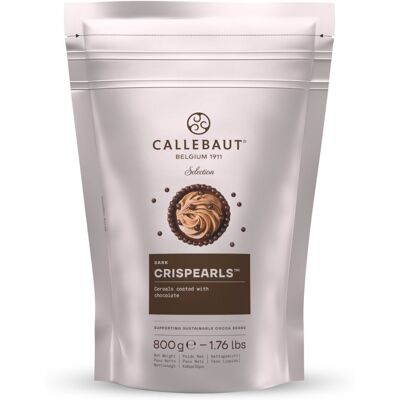 Callebaut Crispearls Dark – chrupiące perełki z ciemnej czekolady 800 g Callebaut Crispearls Dark – chrupiące perełki z ciemnej czekolady 800 g