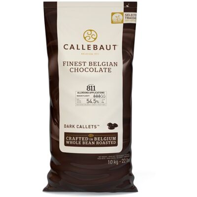 Callebaut - Recipe 811 - 54.5% - Buttons - Czekolada Callebaut - Recipe 811 - 54.5% - Buttons - Czekolada
