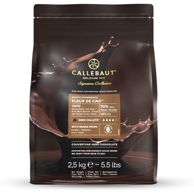 Inny producent Callebaut czekolada ciemna FLEUR DE CA 70% 2,5kg Inny producent Callebaut czekolada ciemna FLEUR DE CA 70% 2,5kg