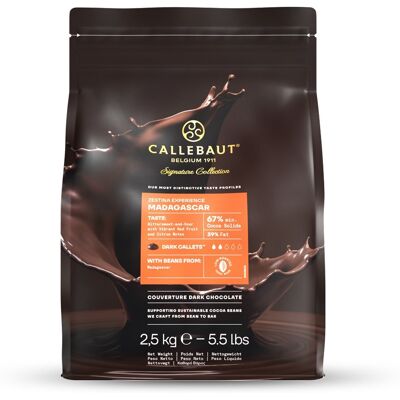 Callebaut czekolada ciemna Madagaskar 67,4% 2,5kg Callebaut czekolada ciemna Madagaskar 67,4% 2,5kg