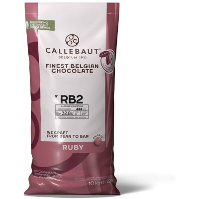 Callebaut czekolada RUBY rubinowa RB2 10kg Callebaut czekolada RUBY rubinowa RB2 10kg