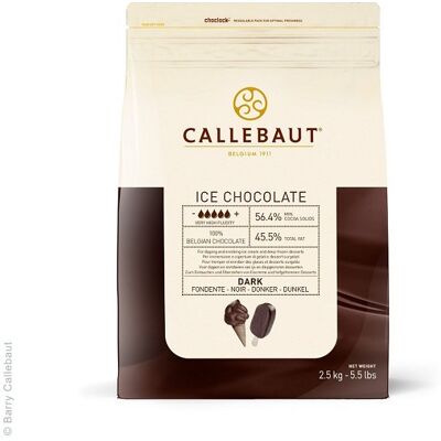 Callebaut Ice ciemna czekolada do lodów 2.5 kg Callebaut Ice ciemna czekolada do lodów 2.5 kg