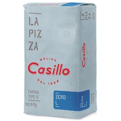 CASILLO Mąka Pizza Typ 0 Zero L 12,5 kg CASILLO Mąka Pizza Typ 0 Zero L 12,5 kg