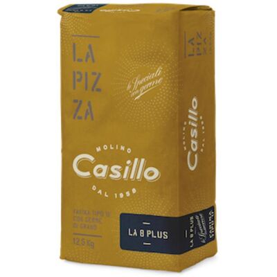 CASILLO Mąka Premium Typ 0 Plus 12,5 kg - mąka typu 0 z kiełkami pszenicy do pizzy CASILLO Mąka Premium Typ 0 Plus 12,5 kg - mąka typu 0 z kiełkami pszenicy do pizzy