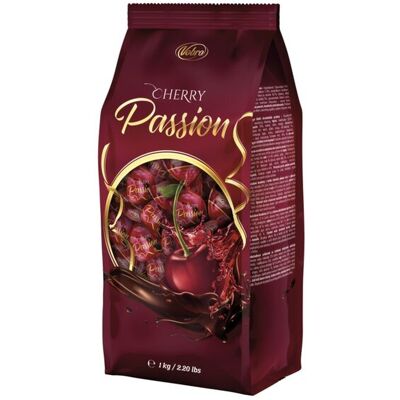 Cherry Passion Wiśnie czekoladzie w alkoholu 1kg Vobro Cherry Passion Wiśnie czekoladzie w alkoholu 1kg Vobro